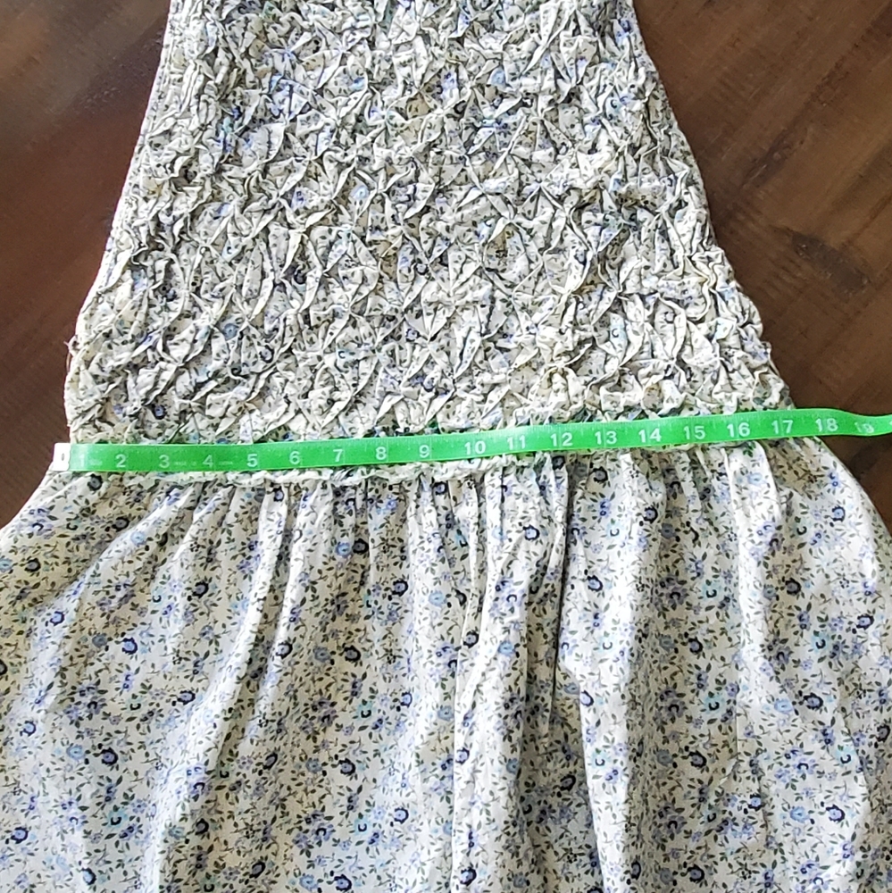 Free People Petunia Mini Overall Dress, Purple Floral, Size Large, NWT - Picture 14 of 16